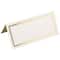 JAM Paper Double Metallic Border Fold-Over Wedding Table Place Cards, 100ct.